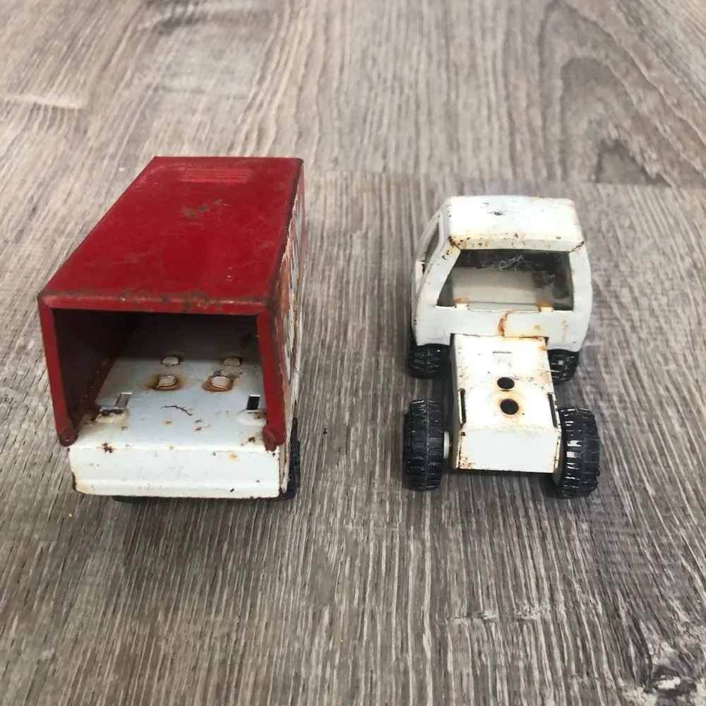 Vintage Buddy L Soft 'n Juicy Bubble Yum Bubble Gum Pressed‎ Steel Toy Truck